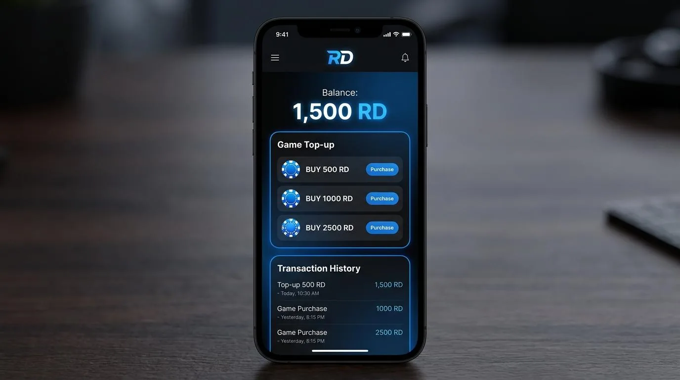Pemain Royal Dream topup via QRIS di Topup RD Murah Abadi
